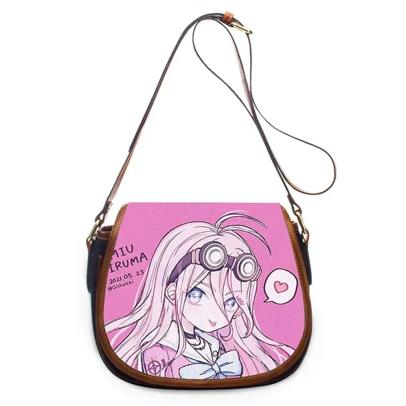 anime danganronpa miu iruma 3D Print New Fashion Women Crossbody Bag Handbags Women Bags Zipper Shoulder Bag Women Shoulder Bag