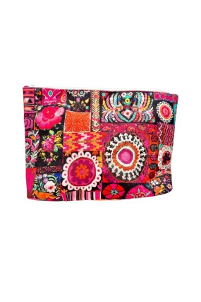 ANNA CHANDLER CANVAS MAKE UP BAG KARABAGH