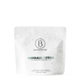 BATHORIUM | Emerald Detox Clay Mineral Soak