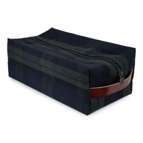 Black Watch Waxed Canvas Shoe Bag