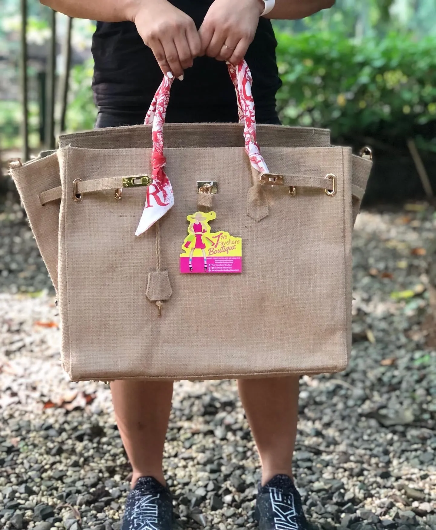 Burlap Birkin