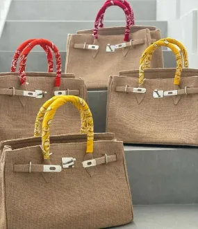 Burlap Birkin