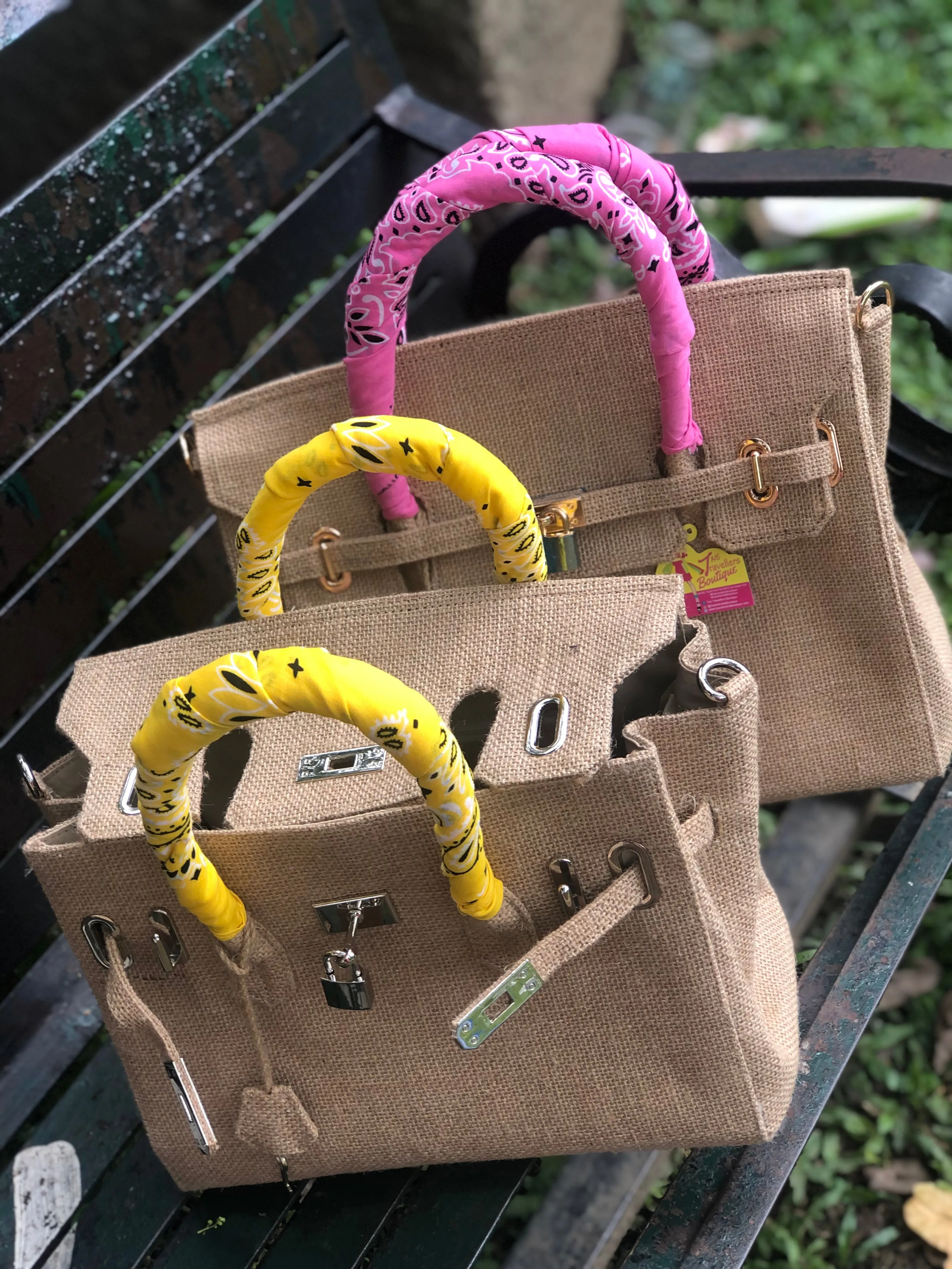 Burlap Birkin