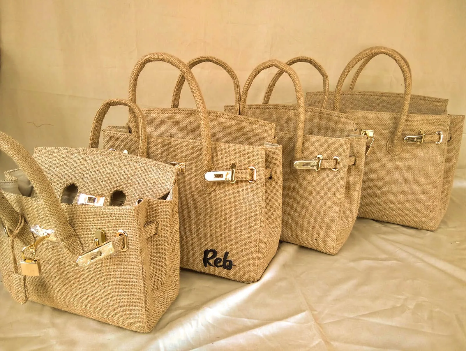 Burlap Birkin