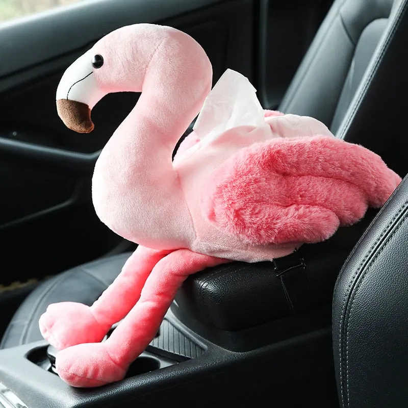 Flamingo de peluche