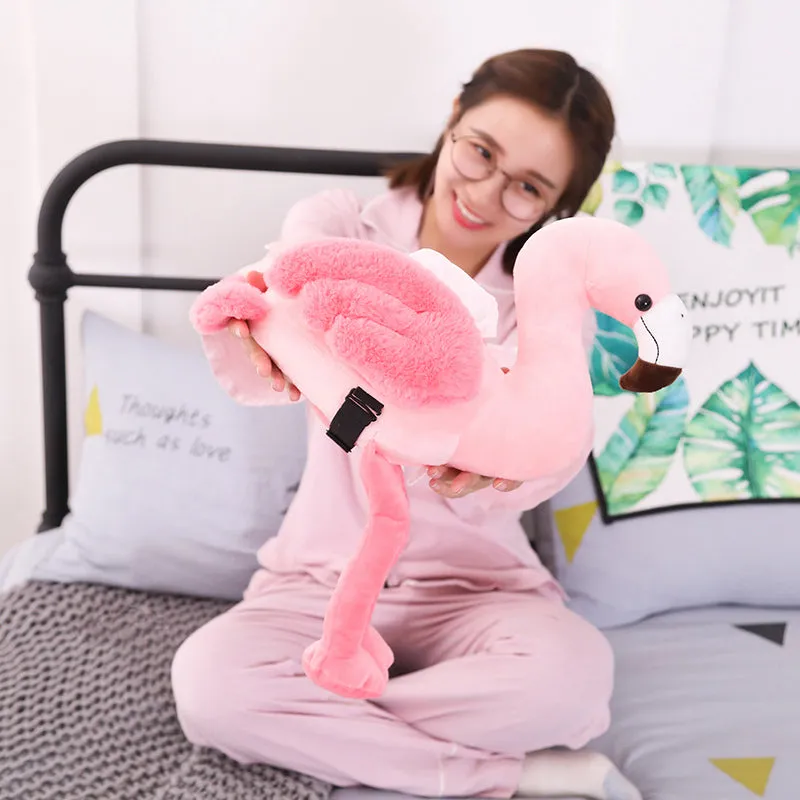 Flamingo de peluche