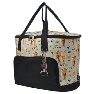 Floral Cow NGIL Cooler Bag