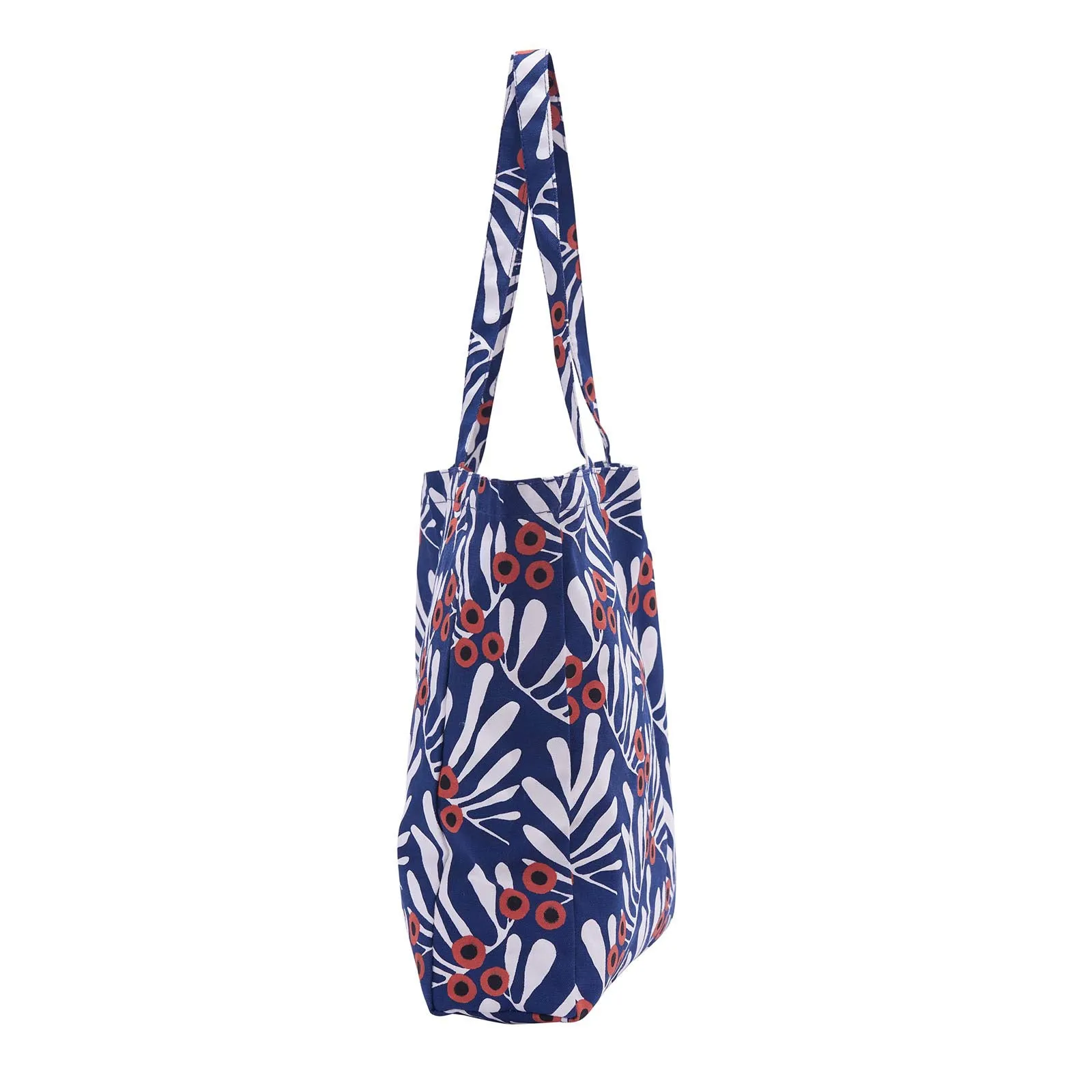 Francoise Navy Little Shopper Tote Bag