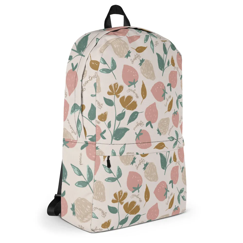 Fruits of the Holy Spirit Catholic Backpack