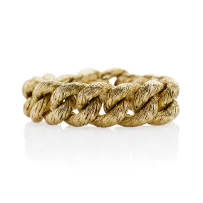 Georges Lenfant Paris for Tiffany  & Co. 18K Gold Rope Bracelet