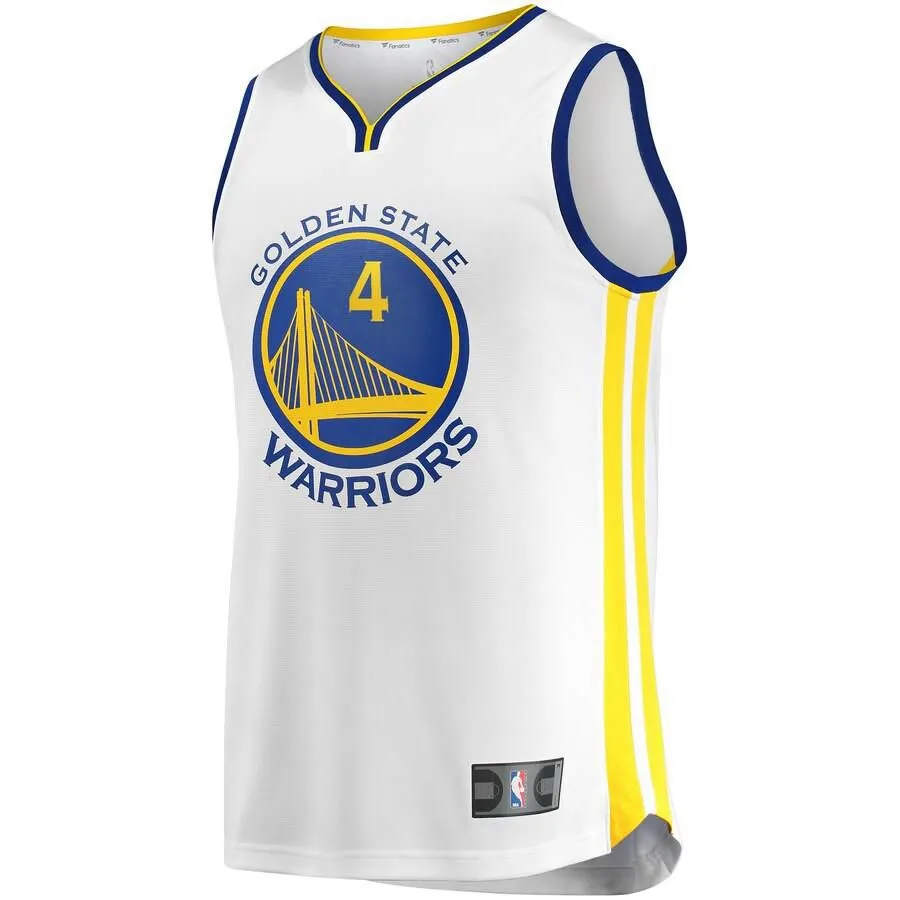 Golden State Warriors Omari Spellman Fanatics Branded Replica Fast Break Player Association Jersey Kids - White | Ireland R6530M0