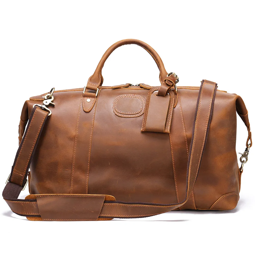 Handmade Large Travel Mens Weekender