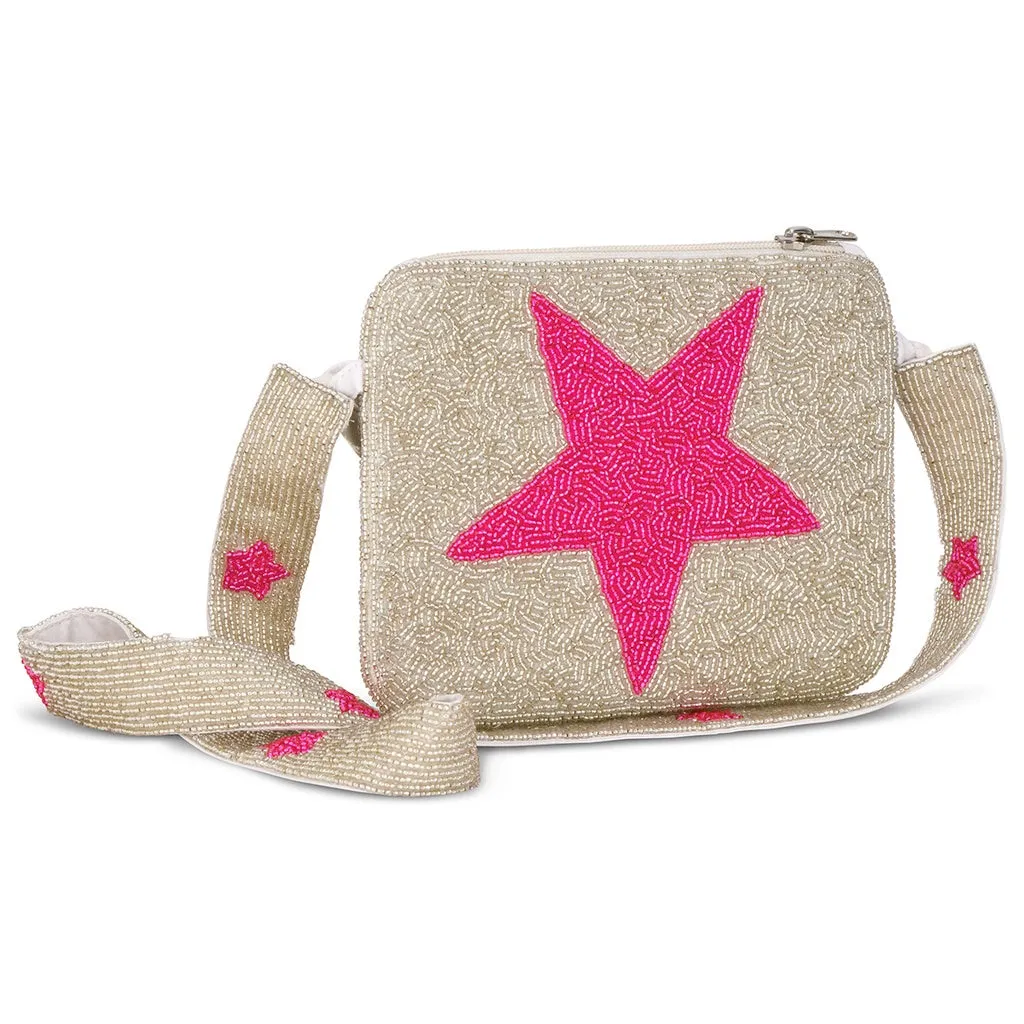 Iscream Star Beaded Crossbody Bag