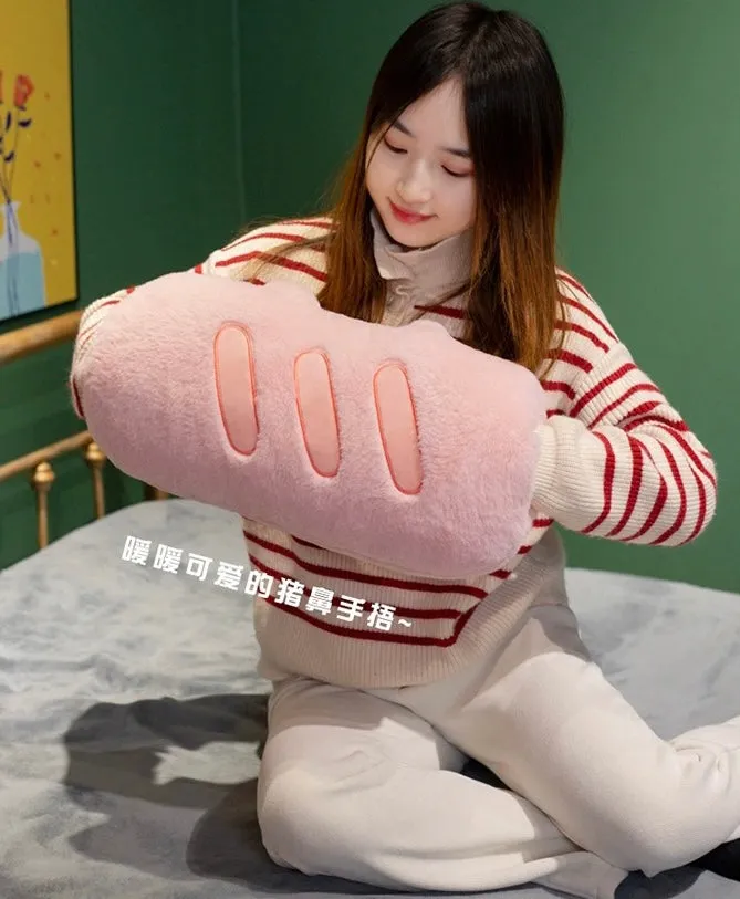 Kawaii Pig Neck Pillow And Hand Warmer PN6078