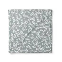 Leafy Sprig Swaddle Blue