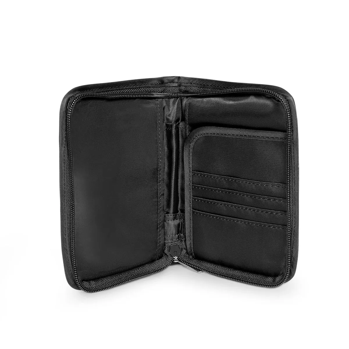 LUG Pilot Passport Wallet in Black