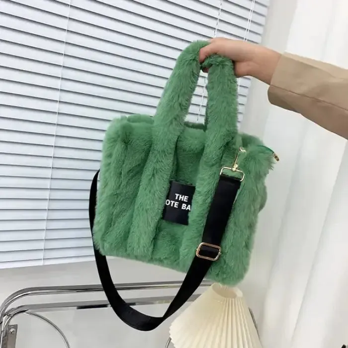 Luxurious Faux Fur Tote Bag: Shop Now!