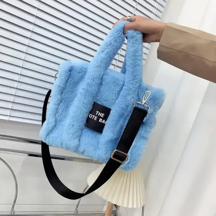 Luxurious Faux Fur Tote Bag: Shop Now!