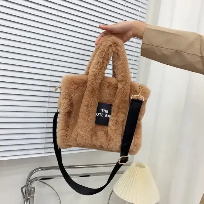 Luxurious Faux Fur Tote Bag: Shop Now!