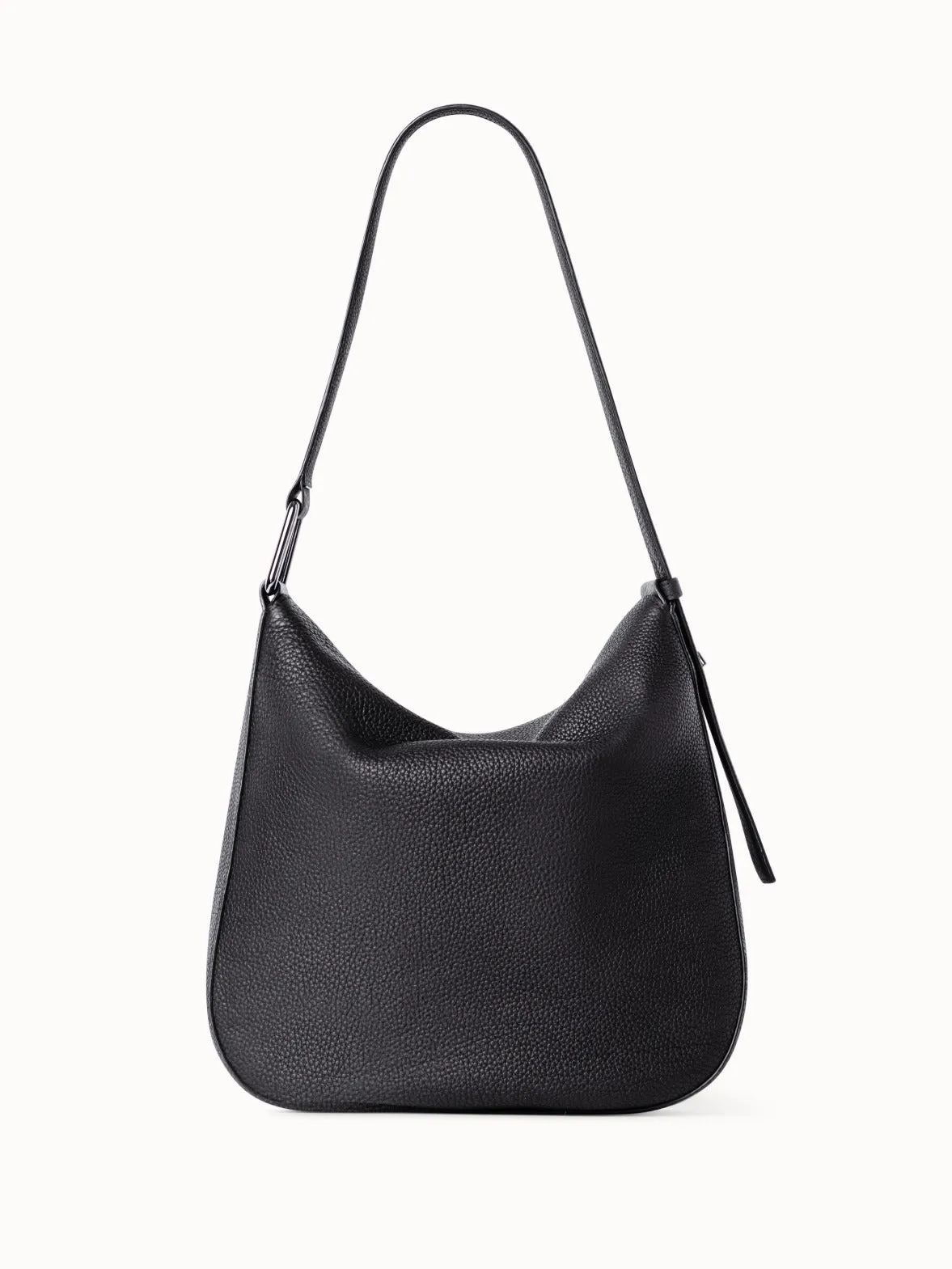 Medium Anna Hobo-Tasche aus Leder