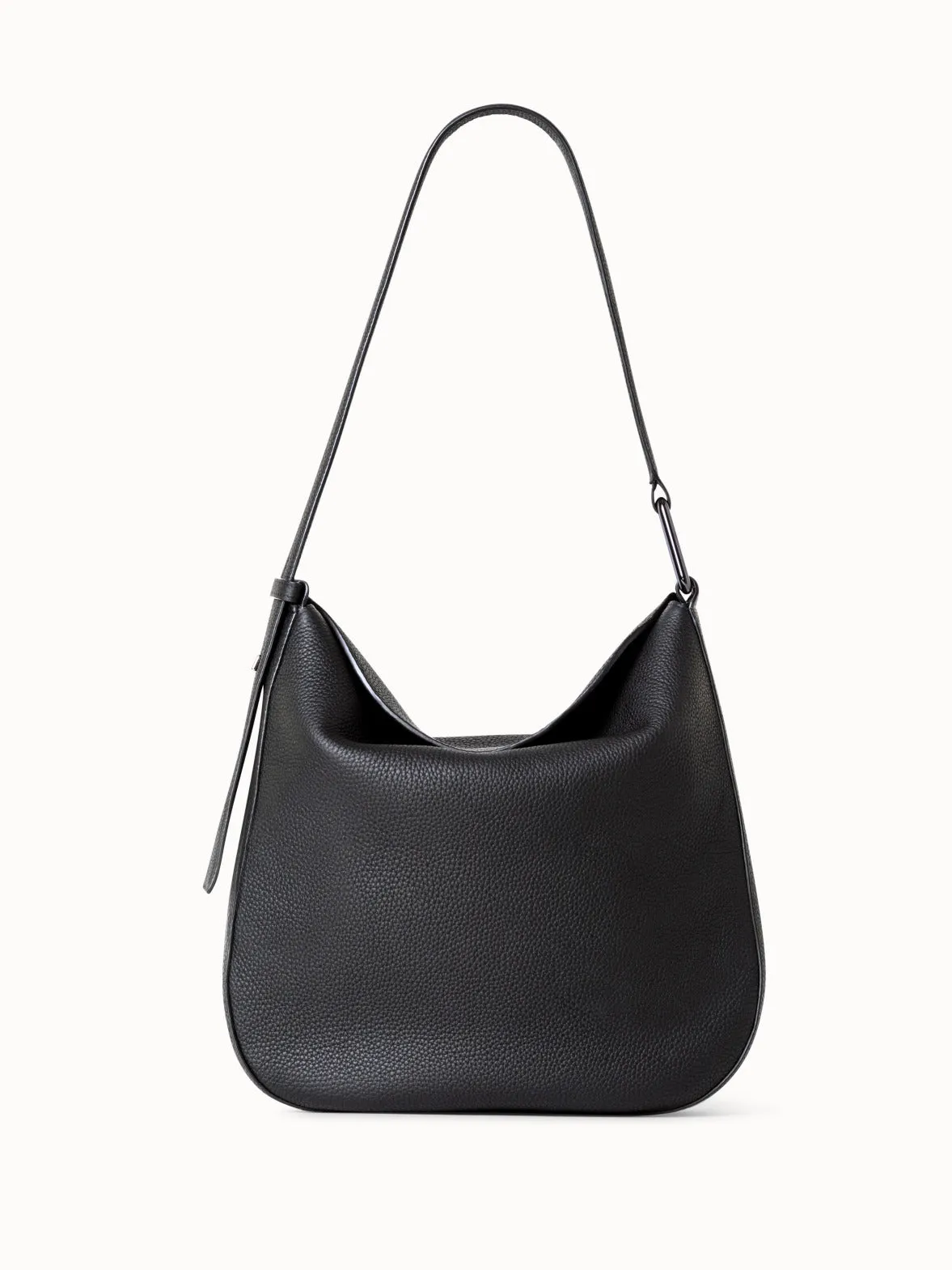 Medium Anna Hobo-Tasche aus Leder