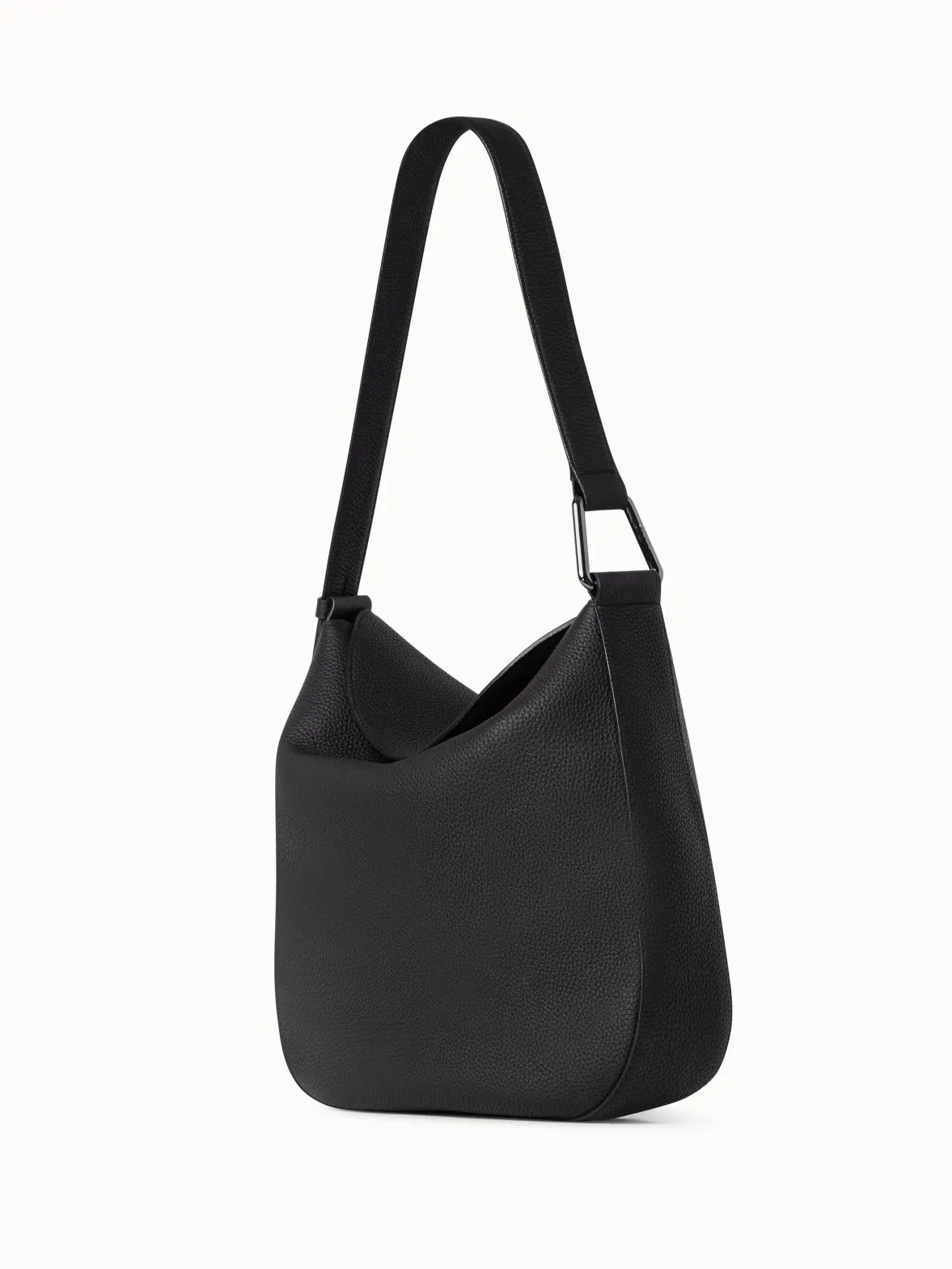 Medium Anna Hobo-Tasche aus Leder