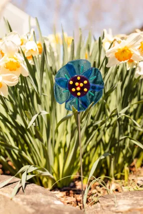 Morning Glory Garden Stake