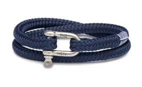 Pig & Hen Salty Steve navy silver