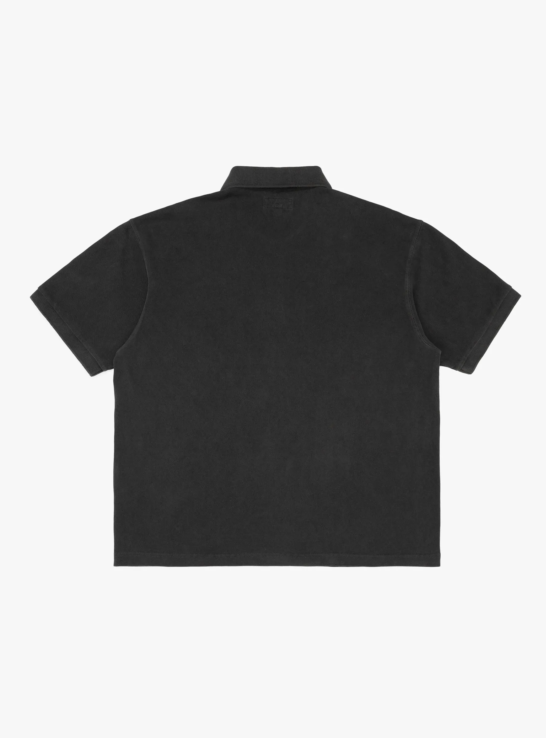 Pig. Dyed Pique Polo Black