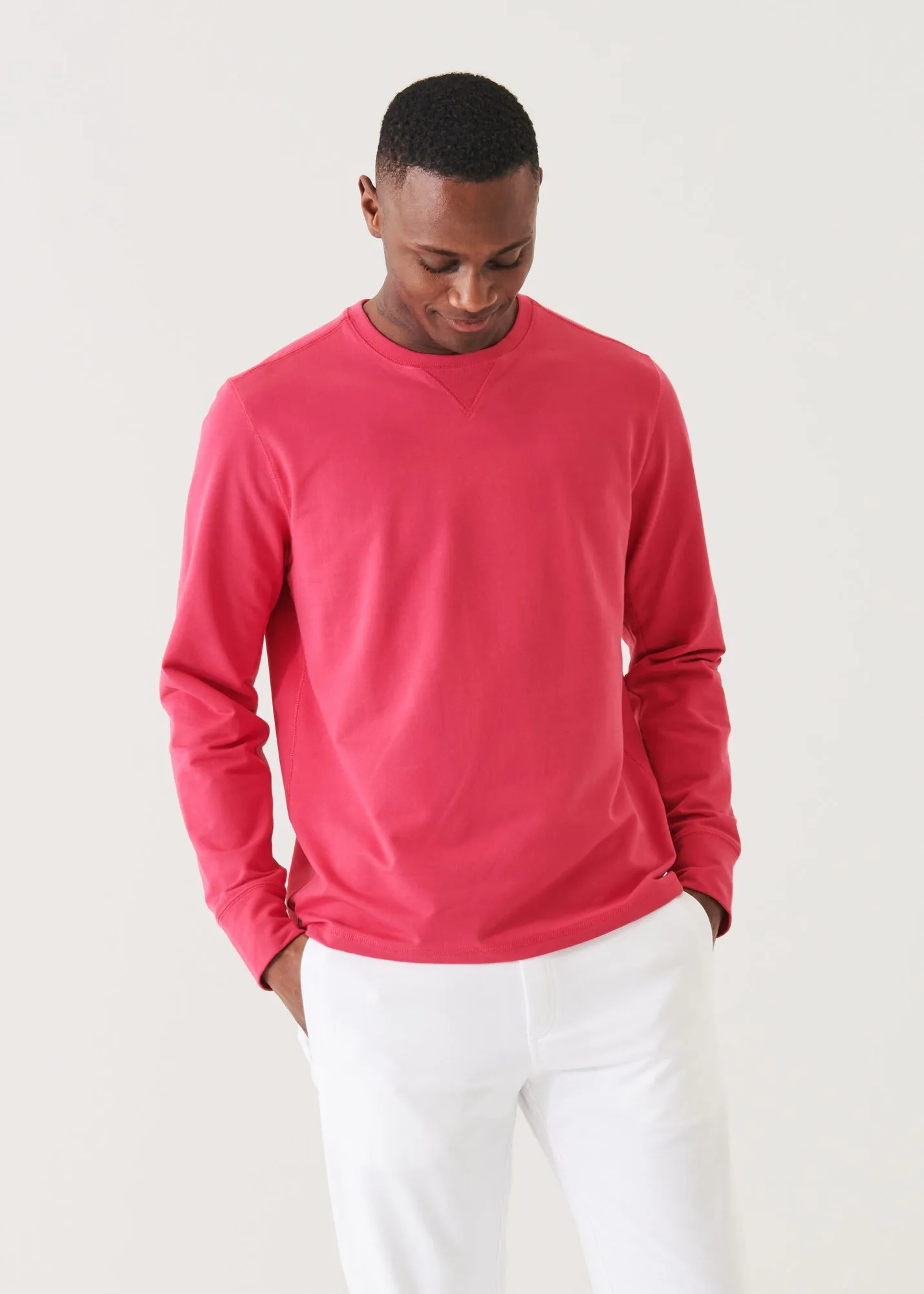 PIMA COTTON FRENCH TERRY SWEATSHIRT