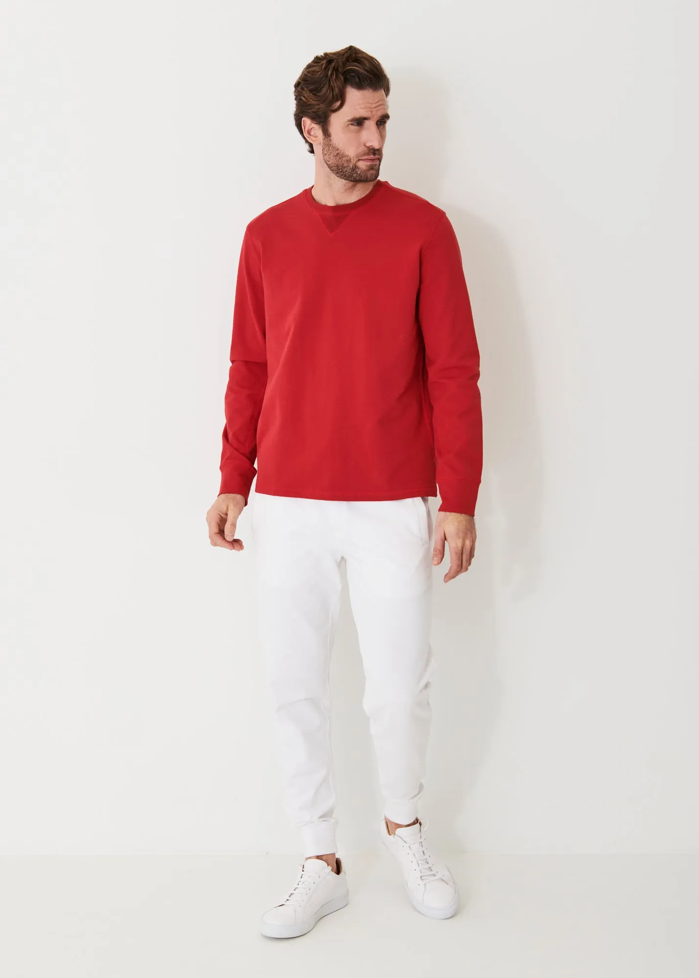 PIMA COTTON FRENCH TERRY SWEATSHIRT