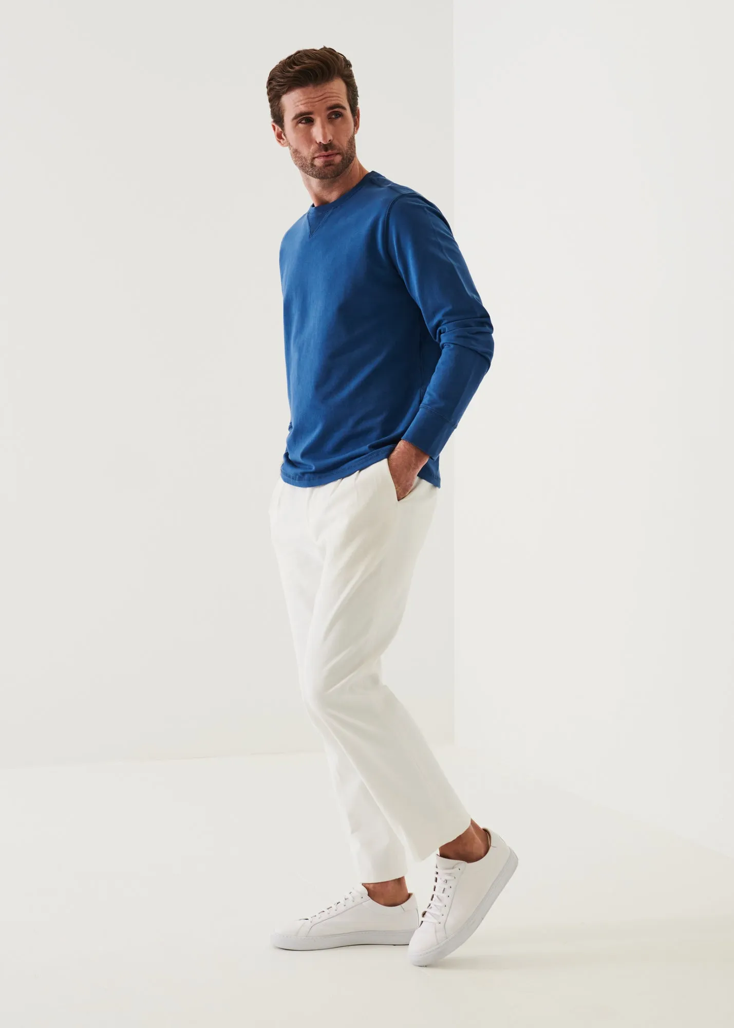 PIMA COTTON FRENCH TERRY SWEATSHIRT