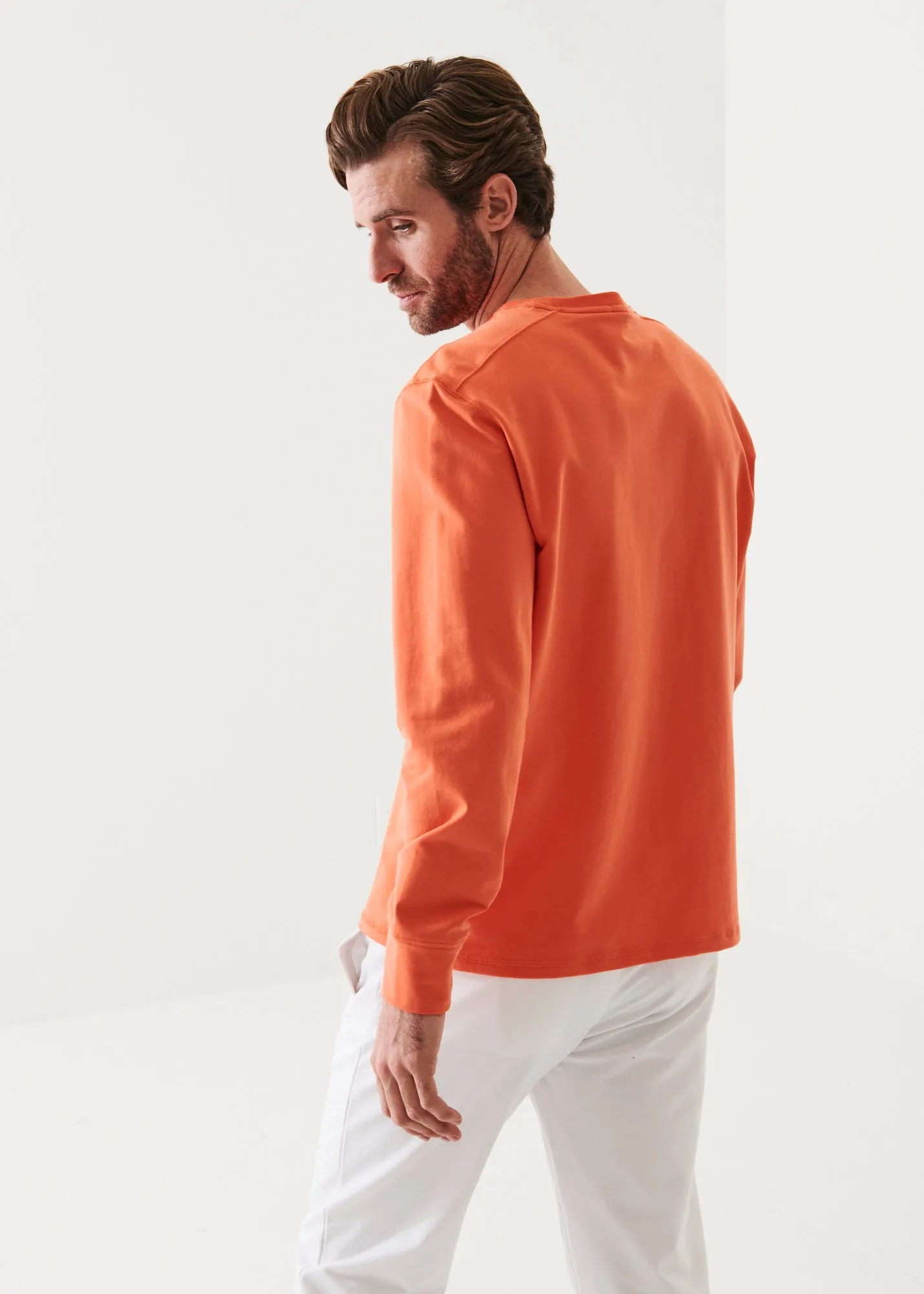 PIMA COTTON FRENCH TERRY SWEATSHIRT