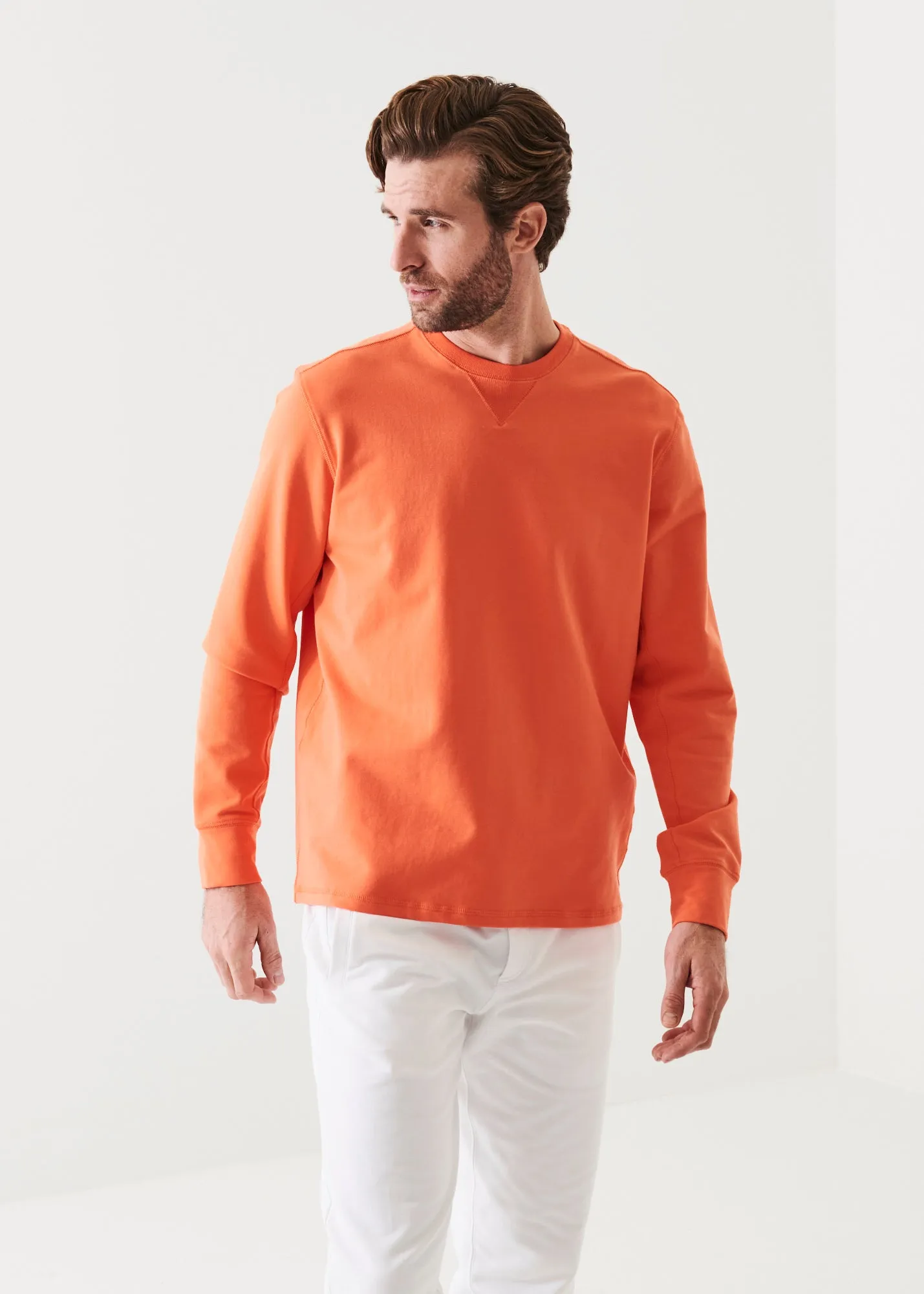 PIMA COTTON FRENCH TERRY SWEATSHIRT