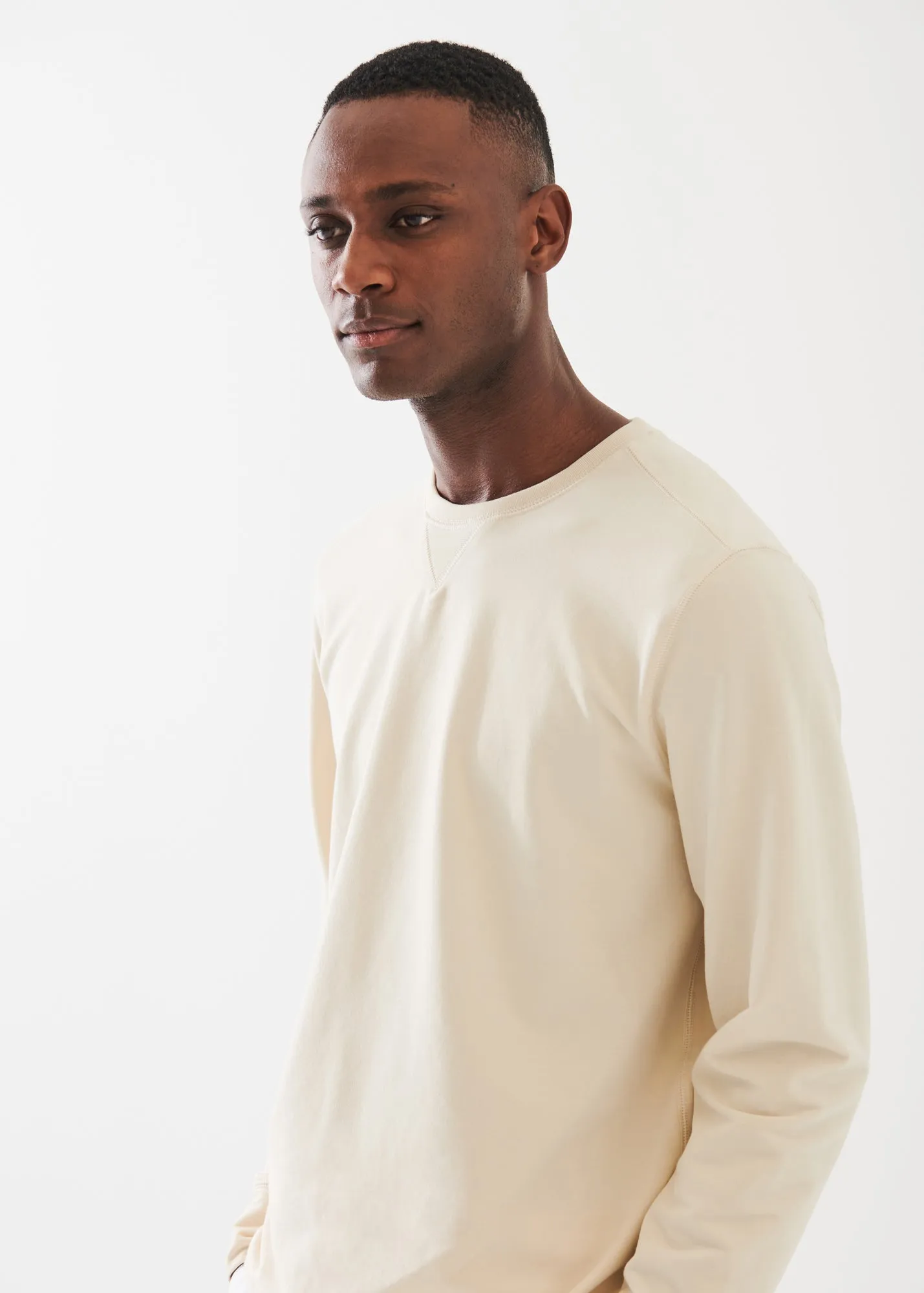 PIMA COTTON FRENCH TERRY SWEATSHIRT