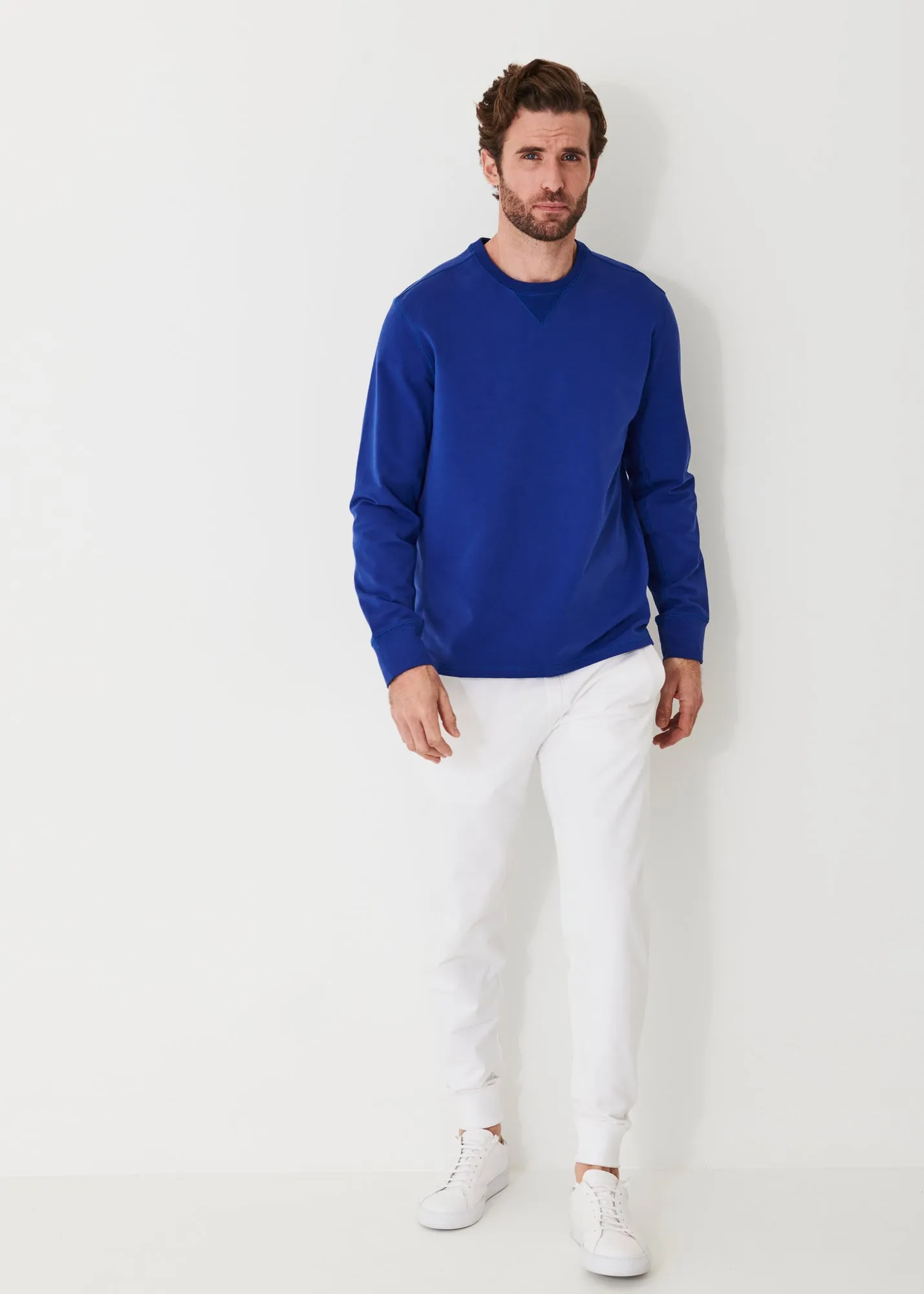 PIMA COTTON FRENCH TERRY SWEATSHIRT