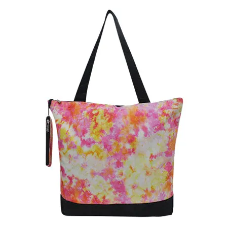 SALE! Tropical Tie Dye NGIL Canvas Tote Bag