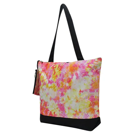 SALE! Tropical Tie Dye NGIL Canvas Tote Bag