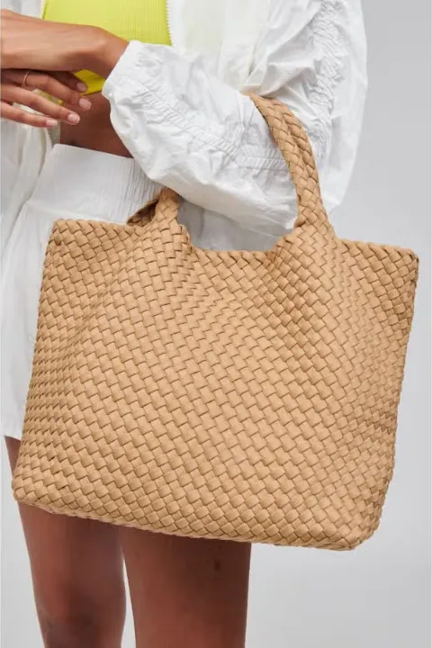 Sky's The Limit - Medium Woven Neoprene Tote