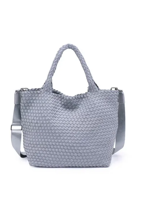 Sky's The Limit - Medium Woven Neoprene Tote