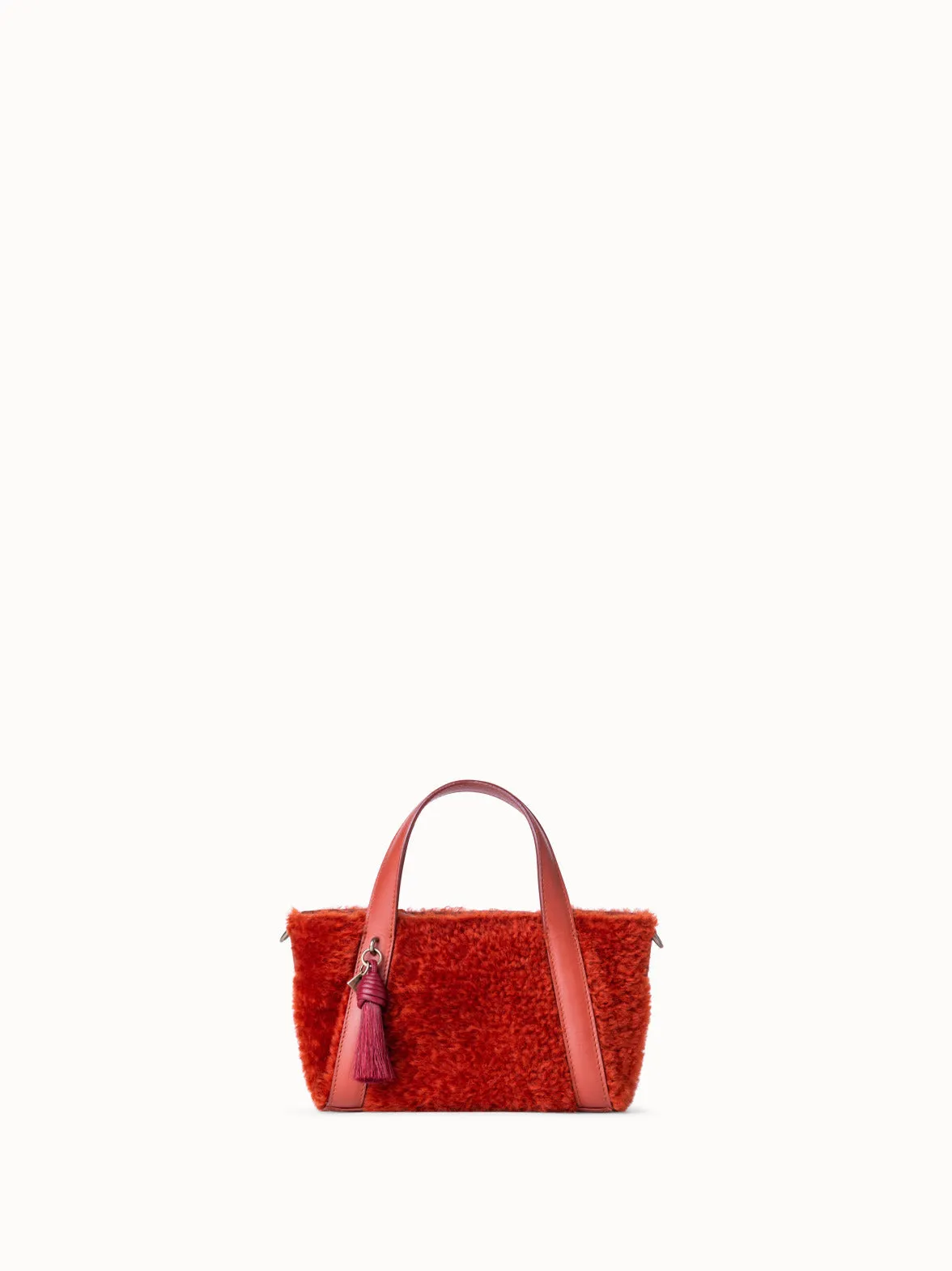 Small Alexa Tasche aus Shearling