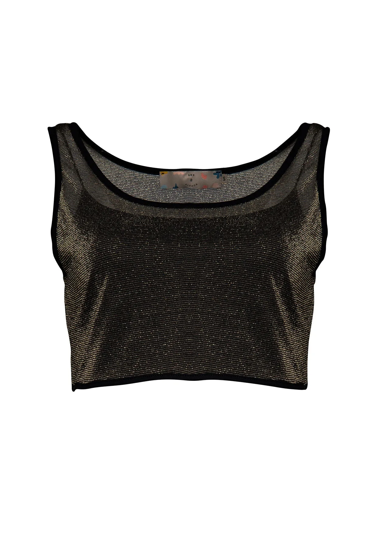 Sparkly Light Crop Top