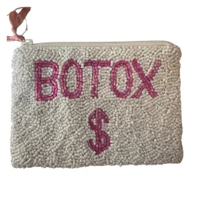 Luxurious Hand-Beaded BOTOX Coin Purse by Tiana Designs