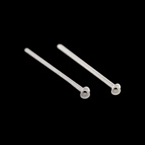 Titanium Dome Nose Pin