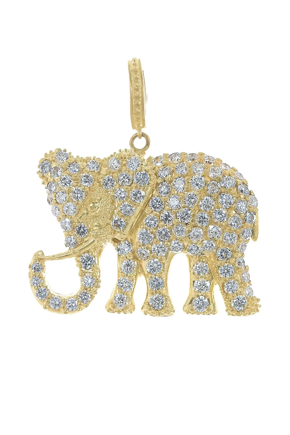 XL Garden Of Eden Diamond Elephant Charm