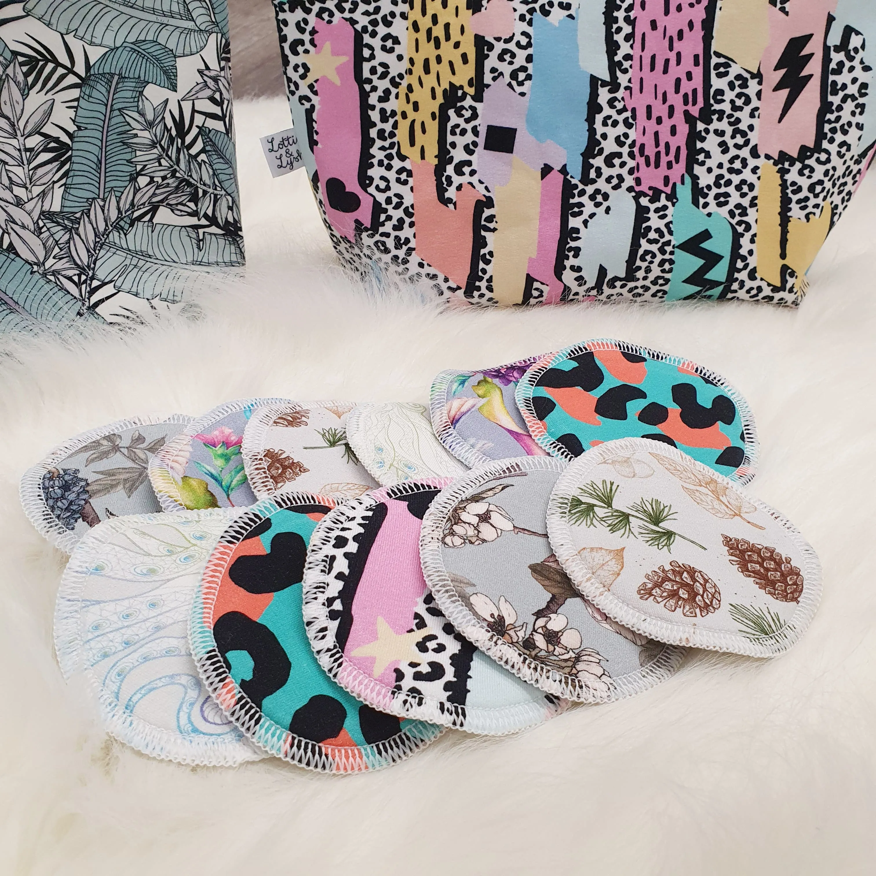 Zero Waste Reusable Breast pads | facewipes