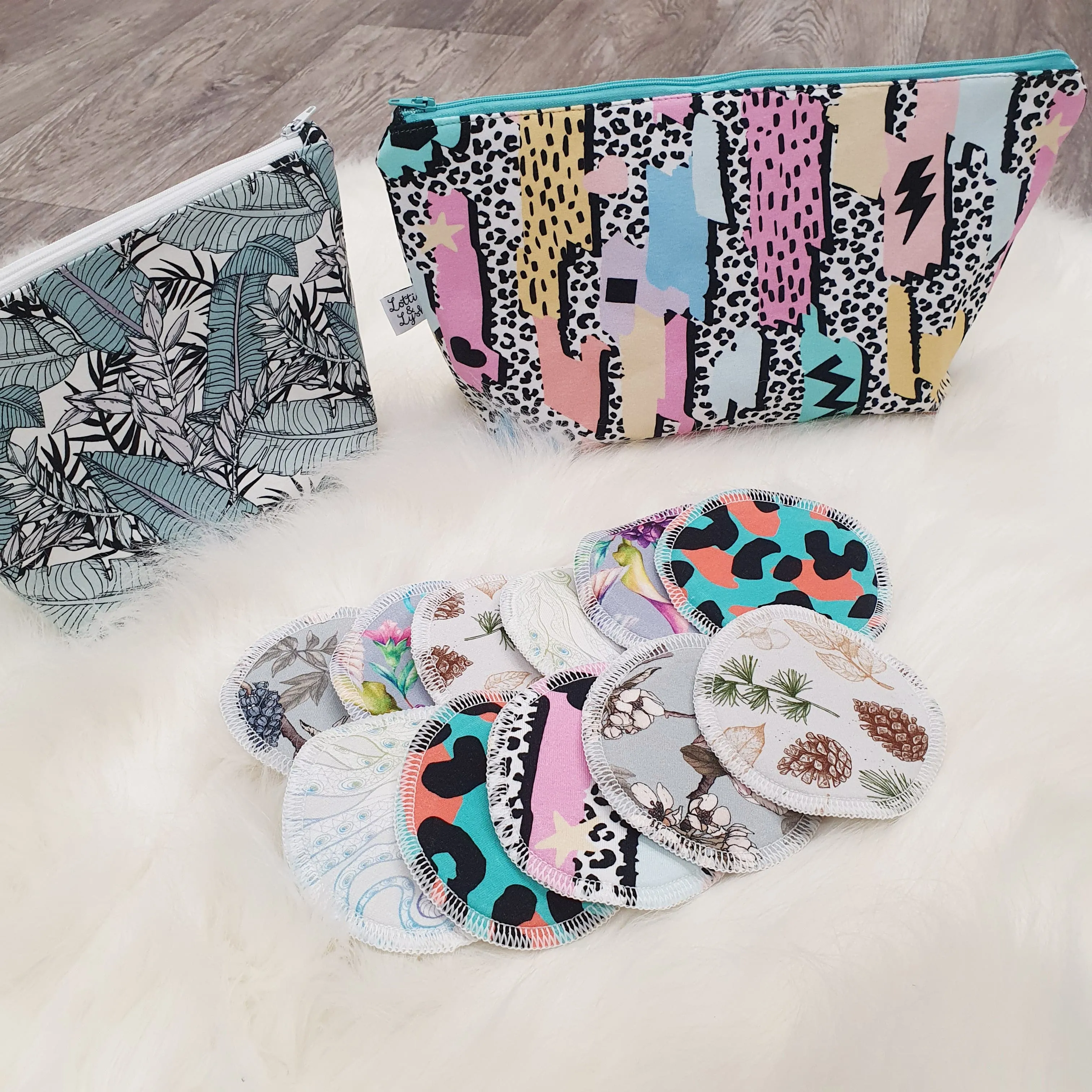 Zero Waste Reusable Breast pads | facewipes